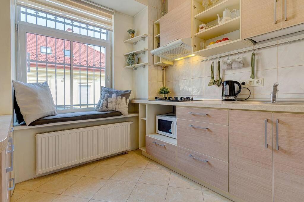 Private Entrance-2 Rooms-Old Town- Free Parking VNO Extérieur photo